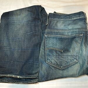 G-Star Raw Men's Distressed Jeans size 32x34